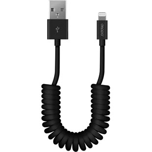 Фото товара Deppa USB - 8-pin для Apple (витой, 1.5м, черный)