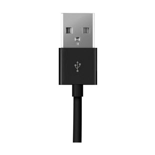 Фото товара Deppa USB - 8-pin для Apple (витой, 1.5м, черный)