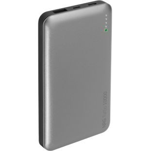 Фото товара Deppa NRG Turbo (10000 mAh, QuickCharge 3.0, Type-C, черный/графит)