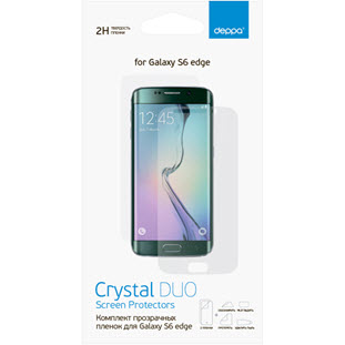 Фото товара Deppa для Samsung Galaxy S6 Edge (DUO-комплект, прозрачные)