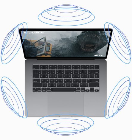 Фото товара Apple MacBook Air 13 2024 MRXP3 M3 (8C CPU, 10C GPU) / 8ГБ /512ГБ SSD, Space Gray
