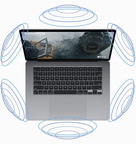 Фото товара Apple MacBook Air 13 2025 M4 (10-core CPU, 10-core GPU) / RAM 24GB / SSD 512GB Midnight (Темная ночь)