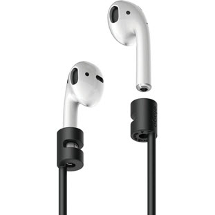 Фото товара Elago Strap для Apple AirPods (ESTR-AP-BK, черный)