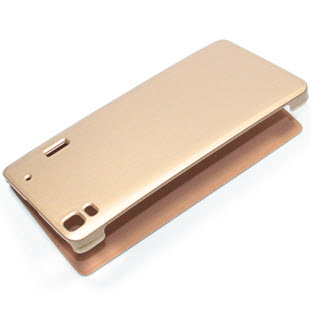 Фото товара Flip Cover книжка для Lenovo A7000 (золотой)