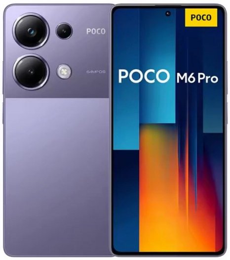 Фото товара Xiaomi Poco M6 Pro 8/256 Gb RU, Purple