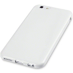 Фото товара Gecko силиконовый для Apple iPhone 6/6S (глянцевый белый)