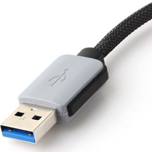 Фото товара High quality USB 3.1 Type C M / USB AM (0.22м, черный)