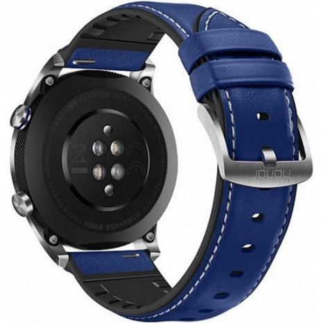 Фото товара Honor Watch Magic (ceramic, leather strap, TLS-B19BL, blue)