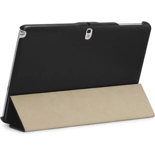 Фото товара IcareR Microfiber кожаный книжка для Samsung Galaxy Note 10.1 2014 (черный)