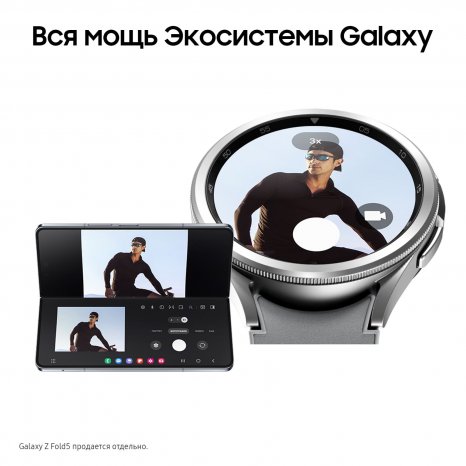 Фото товара Samsung Galaxy Watch 6 Classic 47 мм (Серебро)