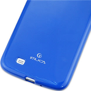 Фото товара iMuca накладка-силикон для Samsung Galaxy Mega 6.3 (синий)