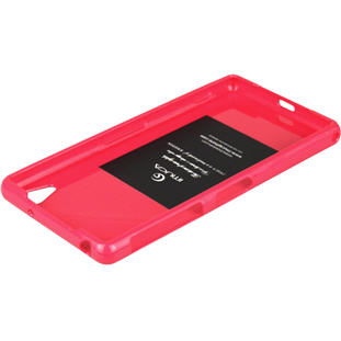 Фото товара iMuca накладка-силикон для Sony Xperia Z2 (розовый)
