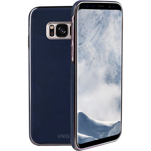 Фото товара Uniq Glacier Luxe накладка для Samsung Galaxy S8 Plus (navy blue)