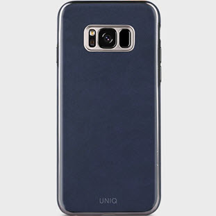 Фото товара Uniq Glacier Luxe накладка для Samsung Galaxy S8 Plus (navy blue)