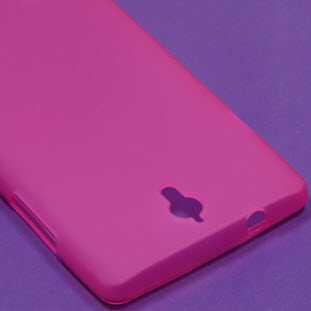 Фото товара Jast силиконовый для Huawei Ascend G700 (розовый матовый)