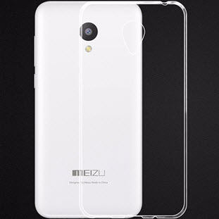 Фото товара Jast Slim силиконовый для Meizu M2 mini (глянцевый прозрачный)
