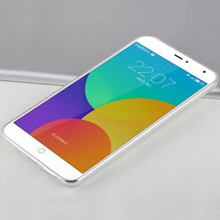 Фото товара Jast Slim силиконовый для Meizu MX4 (глянцевый прозрачный)