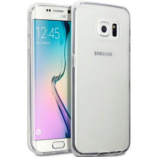 Фото товара Jast Slim силиконовый для Samsung Galaxy S6 Edge (прозрачный глянцевый)