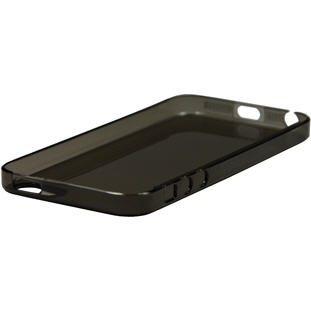 Фото товара JastCase накладка-пластик для iPhone 5/5s (коричневый прозрачный)