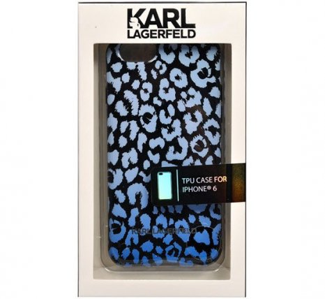 Фото товара Karl Lagerfeld Camouflage для Apple iPhone 6/6S (blue)