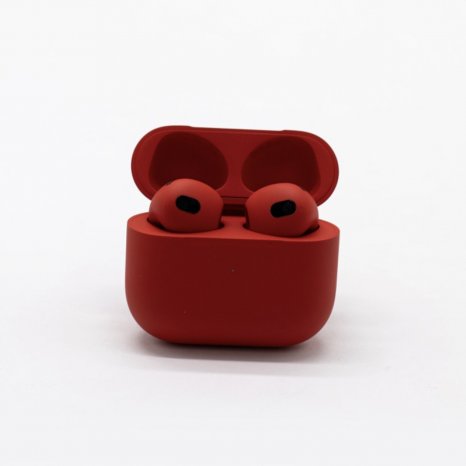 Фото товара Apple AirPods 3 MPNY3,  Premium красный матовый