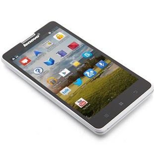 Фото товара Lenovo P780 (4Gb, silver white) / Леново Р780 (4Гб, серебристый/белый)