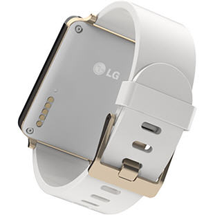 Фото товара LG G Watch W100 (white gold)