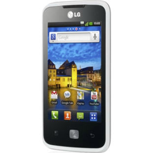 Фото товара LG E510 Optimus Hub (white white)