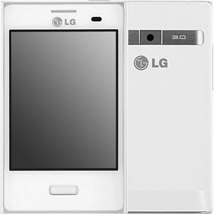 Фото товара LG E400 Optimus L3 (white silver)