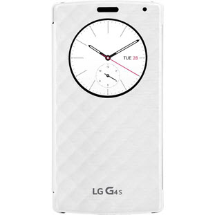 Фото товара LG QuickCircle CFV-110 книжка с окошком для G4s (белый)