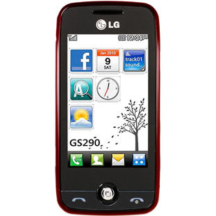 Фото товара LG GS290 Cookie Fresh (wine red)