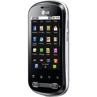 Фото товара LG P350 Optimus Me (silver)