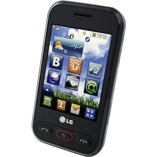 Фото товара LG T320 Cookie Style (titanium black)