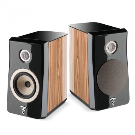 Фото товара Полочная акустика Focal Kanta N° 1 Walnut HG\ DEEP BLACK