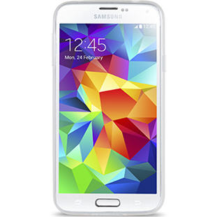 Фото товара Melkco Poly Jacket для Samsung Galaxy S5 mini (прозрачный / белый матовый)