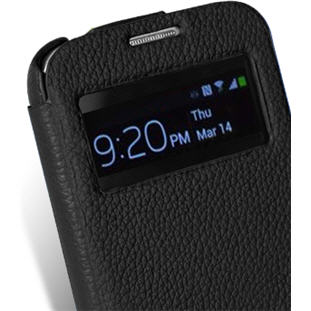 Фото товара Melkco Premium кожаный книжка для Samsung Galaxy S4 (черный)