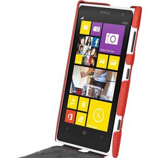 Фото товара Melkco Premium кожаный флип для Nokia Lumia 1020 (красный)