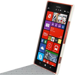 Фото товара Melkco Premium кожаный флип для Nokia Lumia 1520 (белый)