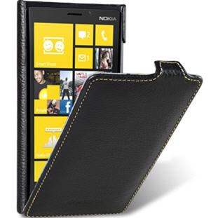 Фото товара Melkco Premium кожаный флип для Nokia Lumia 920 (черный)