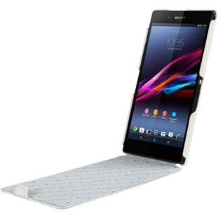 Фото товара Melkco Premium кожаный флип для Sony Xperia Z Ultra (белый)