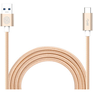 Фото товара Nillkin Elite Cable USB 3.0 Type-C (1м, 3А, золотой)