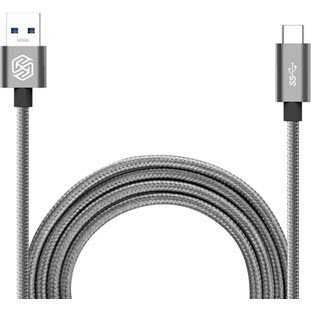 Фото товара Nillkin Elite Cable USB 3.0 Type-C (1м, 3А, серый)