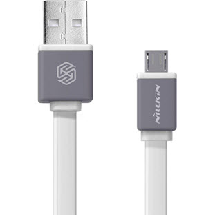 Фото товара Nillkin Mini Cable microUSB (0.3м, 2.1А, белый)