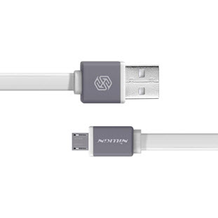 Фото товара Nillkin Mini Cable microUSB (0.3м, 2.1А, белый)