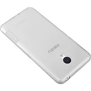 Фото товара Nillkin Nature TPU накладка-силикон для Meizu M3 (прозрачный серый)