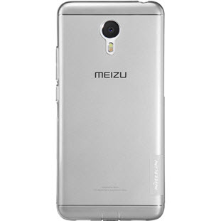 Фото товара Nillkin Nature TPU накладка-силикон для Meizu M3 Note (прозрачный серый)