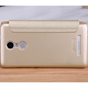 Фото товара Nillkin Sparkle Leather книжка для Xiaomi Redmi Note 3 (золотой)