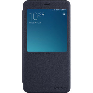 Фото товара Nillkin Sparkle Leather книжка для Xiaomi Redmi Note 4/4X (черный)