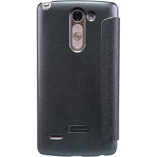 Фото товара Nillkin Sparkle Leather книжка с окошком для LG G3 Stylus (черный)