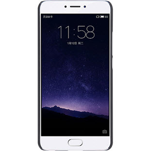 Фото товара Nillkin Super Frosted накладка-пластик для Meizu MX6 (черный)